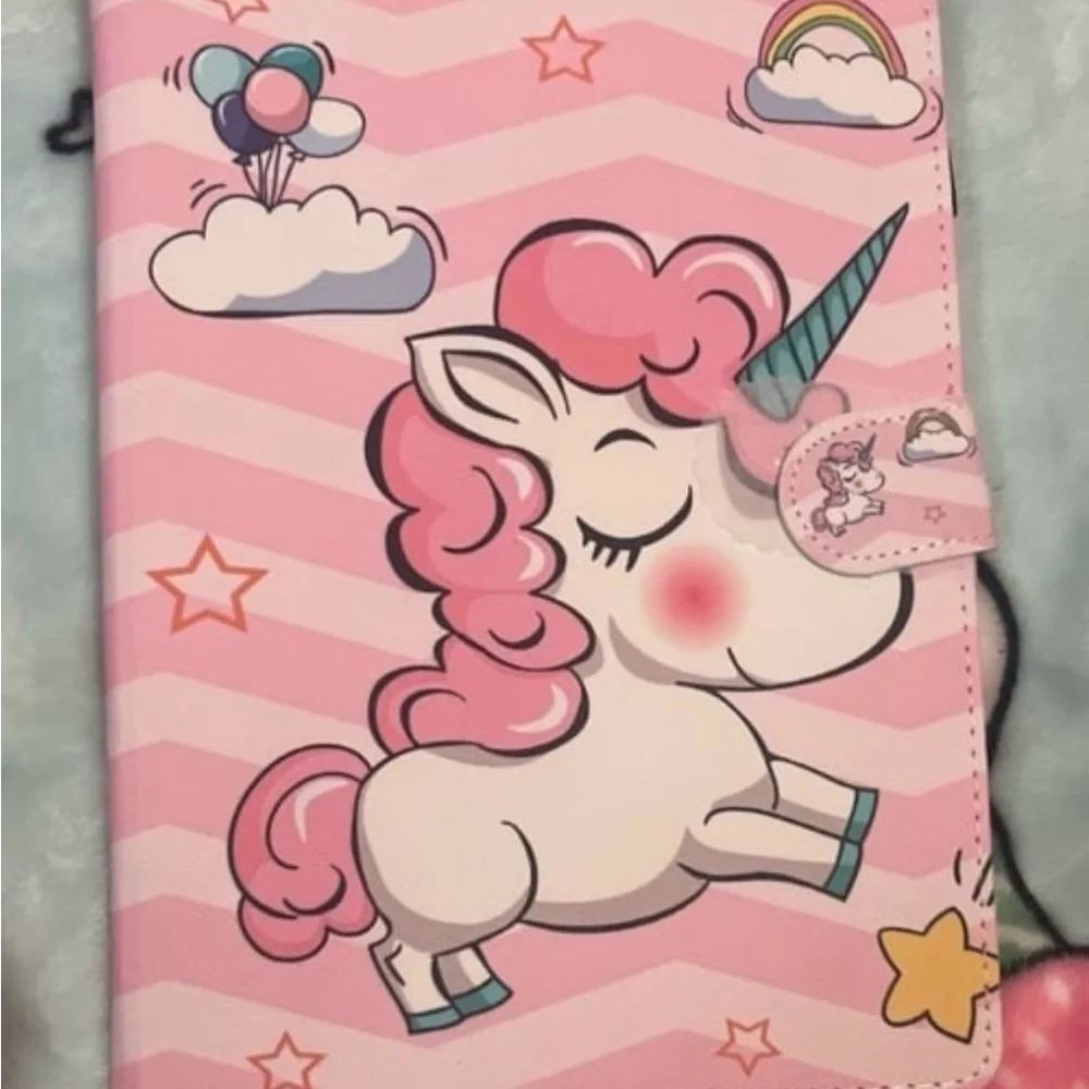 Pink Unicorn Tablet Case